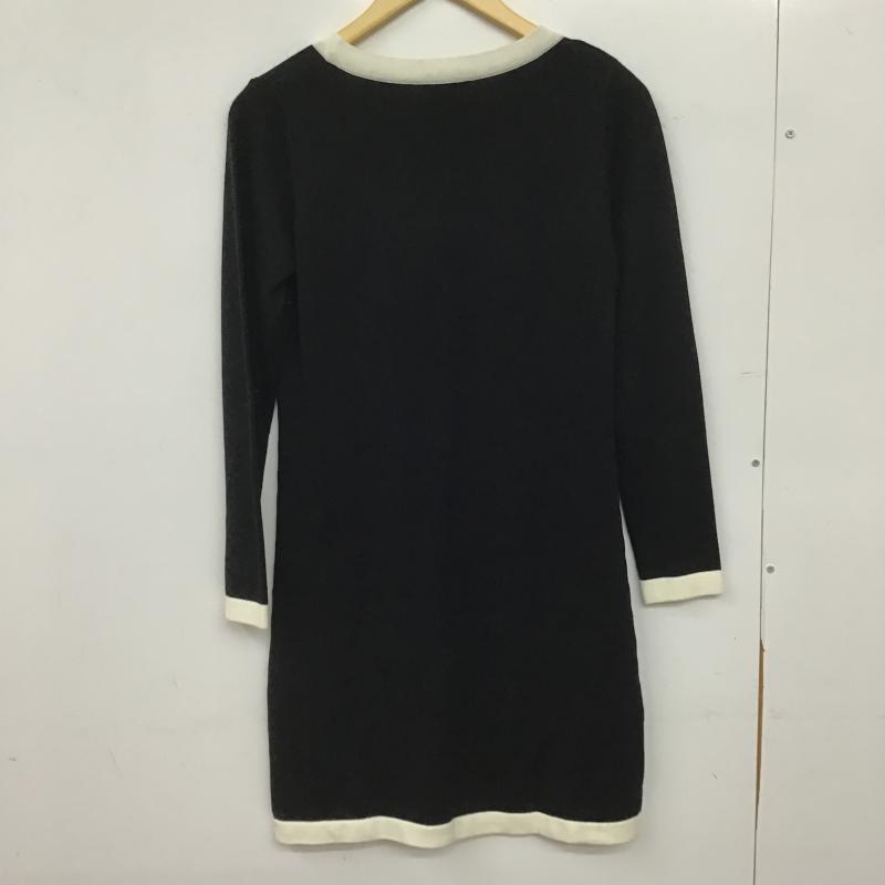 クレイサス CLATHAS ワンピース ミニスカート 38 無地 黒 / ブラック / black レディース USED 古着 中古 10160857