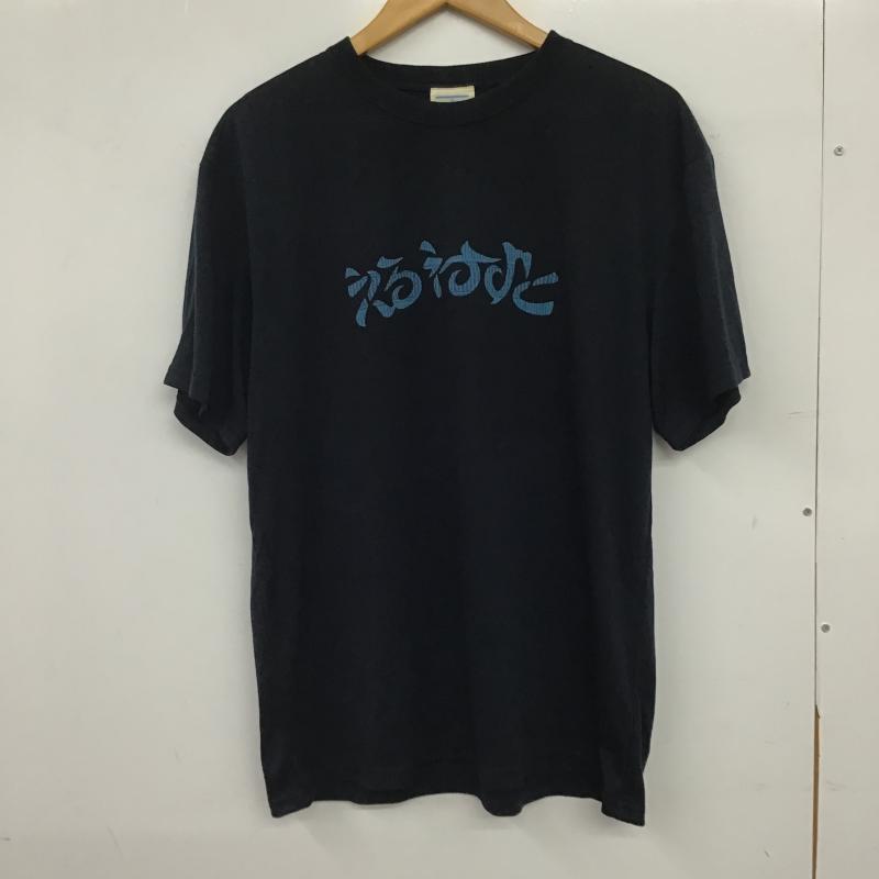 エルネストクリエイティブアクティビティ ELNEST CREATIVE ACTIVITY Tシャツ 半袖 半袖カットソー プリントTシャツ クルーネックカットソー XL ロゴ、文字 紺 / ネイビー / navy メンズ USED 古着 中古 10160858