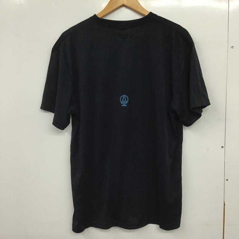 エルネストクリエイティブアクティビティ ELNEST CREATIVE ACTIVITY Tシャツ 半袖 半袖カットソー プリントTシャツ クルーネックカットソー XL ロゴ、文字 紺 / ネイビー / navy メンズ USED 古着 中古 10160858