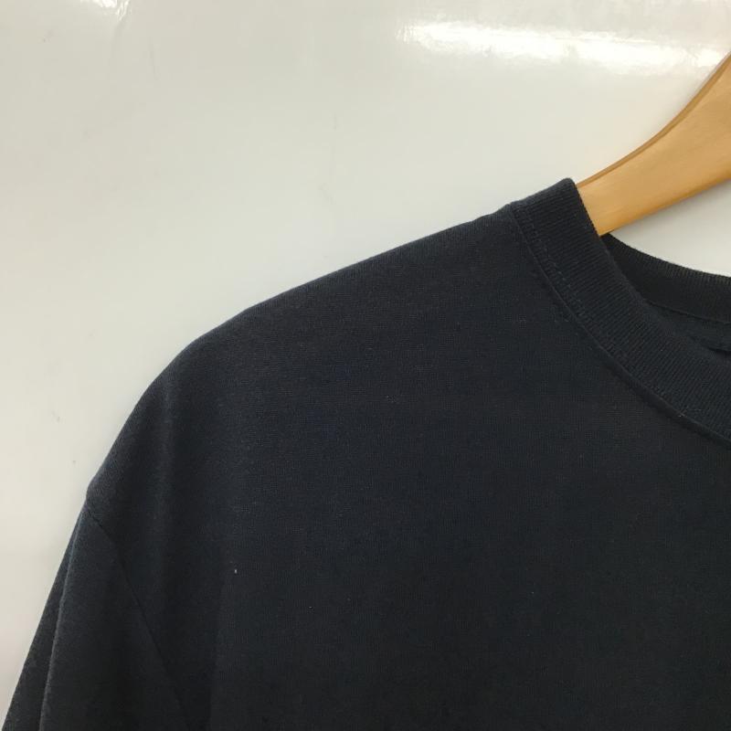 エルネストクリエイティブアクティビティ ELNEST CREATIVE ACTIVITY Tシャツ 半袖 半袖カットソー プリントTシャツ クルーネックカットソー XL ロゴ、文字 紺 / ネイビー / navy メンズ USED 古着 中古 10160858