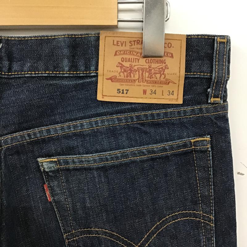リーバイストラウスアンドコー Levi Strauss & co. パンツ デニム、ジーンズ デニムパンツ ワイドパンツ カジュアルパンツ 34 無地 インディゴ / インディゴ / Indigo メンズ USED 古着 中古 10160861