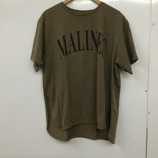 イェッカヴェッカ YECCA VECCA Tシャツ 半袖 FREE ロゴ、文字 X プリント カーキ / カーキ / khaki レディース USED 古着 中古 10160864