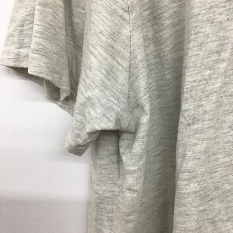 スタディオクリップ studio CLIP Tシャツ 半袖 FREE ロゴ、文字 X プリント 灰 / グレー / gray レディース USED 古着 中古 10160865