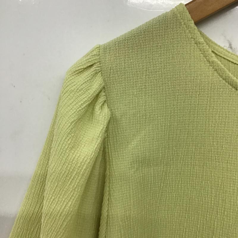 スタディオクリップ studio CLIP カットソー 半袖 FREE 無地 黄 / イエロー / yellow レディース USED 古着 中古 10160867