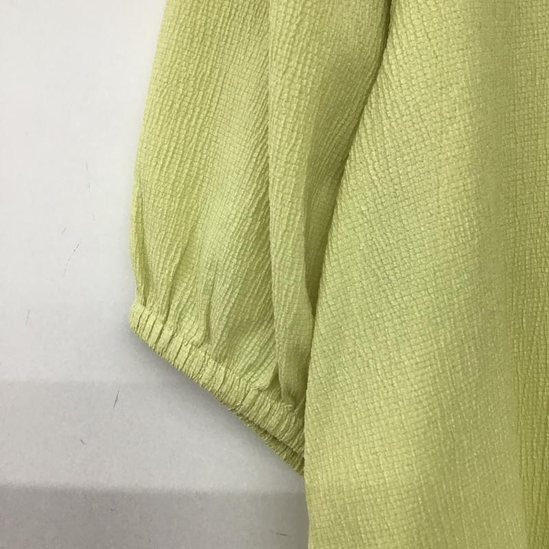 スタディオクリップ studio CLIP カットソー 半袖 FREE 無地 黄 / イエロー / yellow レディース USED 古着 中古 10160867