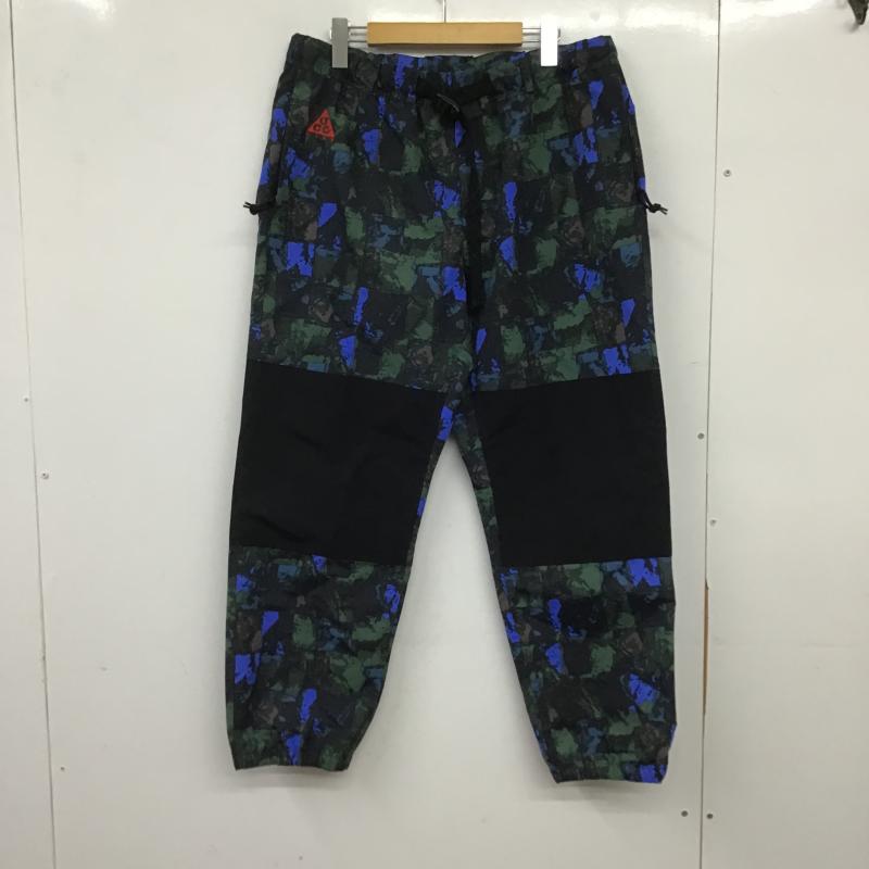 ナイキ エィシージー NIKE ACG パンツ ワークパンツ、ペインターパンツ ワイドパンツ カジュアルパンツ ワークパンツ ジャージ ナイロンパンツ L プリント マルチカラー / マルチカラー / multicolor メンズ USED 古着 中古 10160872