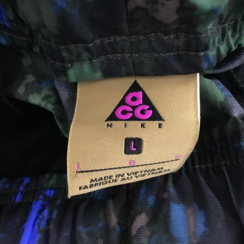 ナイキ エィシージー NIKE ACG パンツ ワークパンツ、ペインターパンツ ワイドパンツ カジュアルパンツ ワークパンツ ジャージ ナイロンパンツ L プリント マルチカラー / マルチカラー / multicolor メンズ USED 古着 中古 10160872