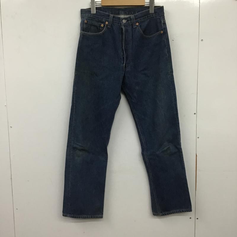 リーバイストラウスアンドコー Levi Strauss & co. パンツ デニム、ジーンズ デニムパンツ スリムパンツ カジュアルパンツ ストレッチパンツ 33インチ 無地 インディゴ / インディゴ / Indigo メンズ USED 古着 中古 10160874