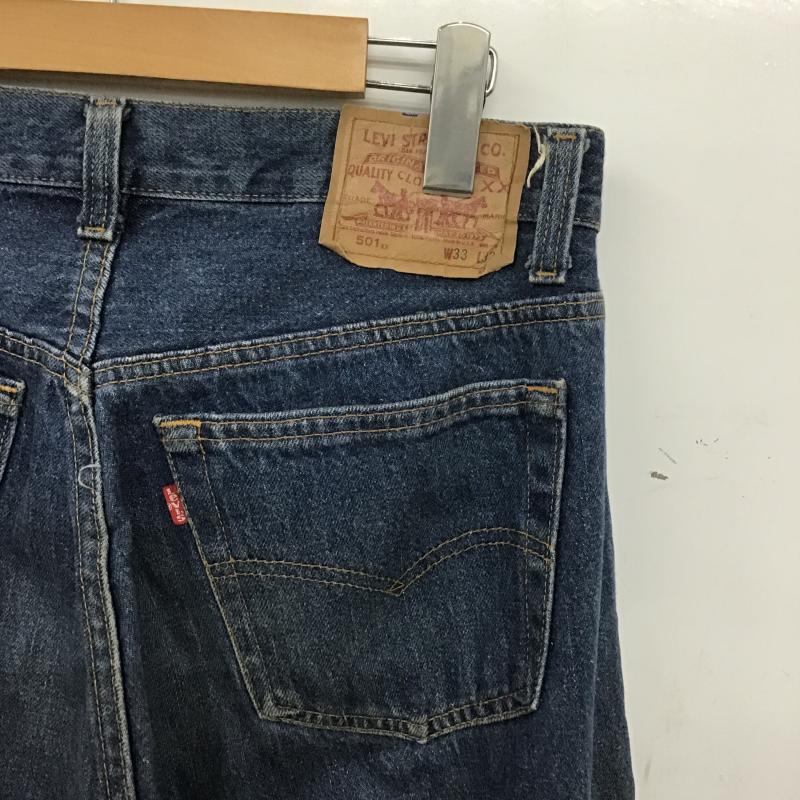 リーバイストラウスアンドコー Levi Strauss & co. パンツ デニム、ジーンズ デニムパンツ スリムパンツ カジュアルパンツ ストレッチパンツ 33インチ 無地 インディゴ / インディゴ / Indigo メンズ USED 古着 中古 10160874
