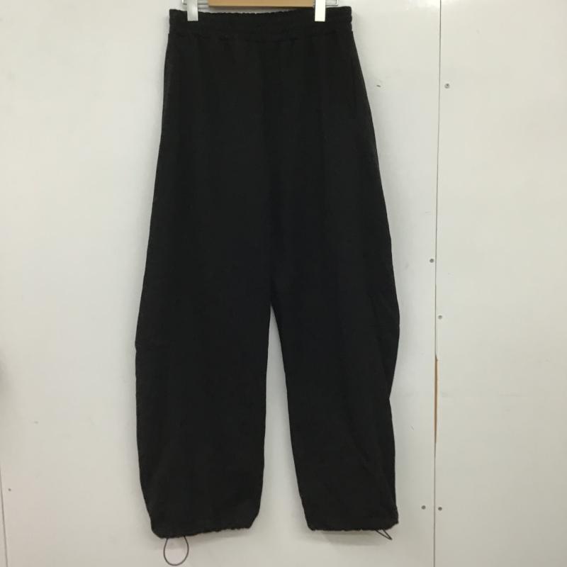 マウジー MOUSSY ボトムス ボトムス 010ISS81-8081-4 CURVE LINE SWEAT PANTS スウェットパンツ 2 無地 黒 / ブラック / black レディース USED 古着 中古 10160880