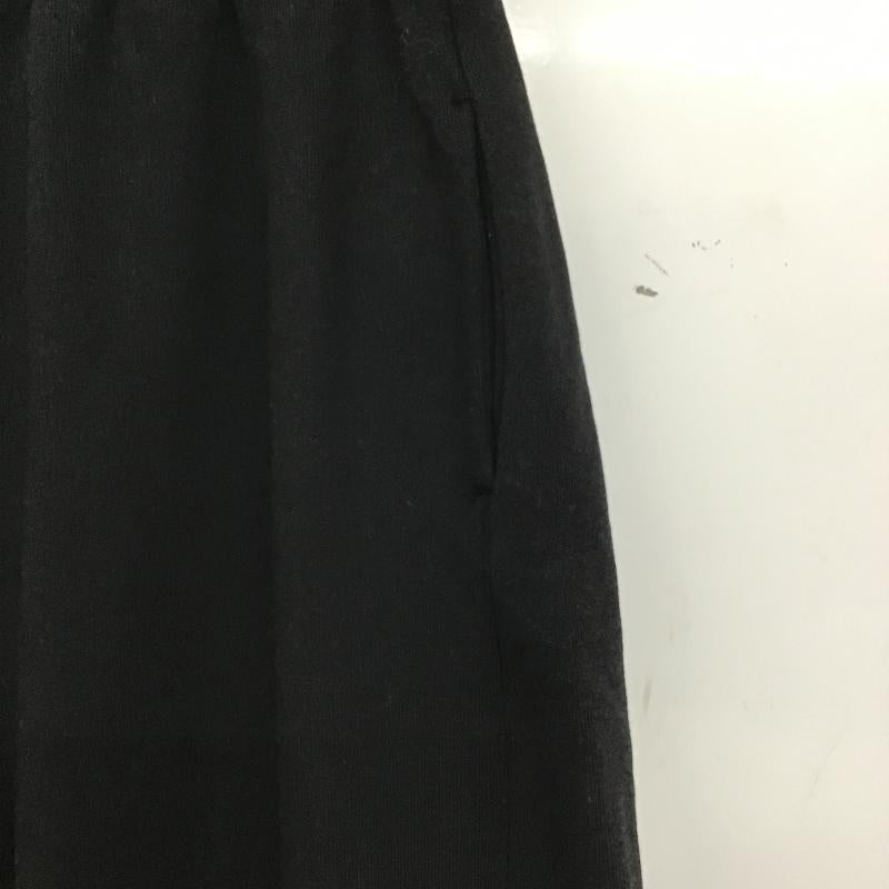 マウジー MOUSSY ボトムス ボトムス 010ISS81-8081-4 CURVE LINE SWEAT PANTS スウェットパンツ 2 無地 黒 / ブラック / black レディース USED 古着 中古 10160880