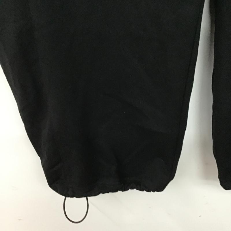 マウジー MOUSSY ボトムス ボトムス 010ISS81-8081-4 CURVE LINE SWEAT PANTS スウェットパンツ 2 無地 黒 / ブラック / black レディース USED 古着 中古 10160880
