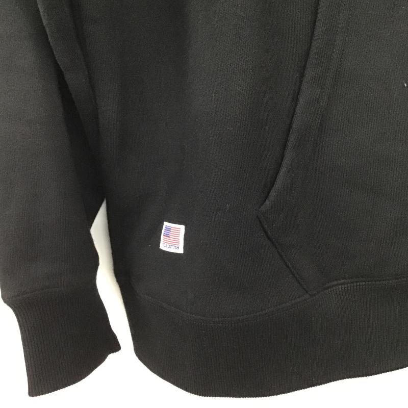 オールズ OAR S トレーナー 長袖 長袖トレーナー スウェット タートルネック プルオーバー L 無地 黒 / ブラック / black メンズ USED 古着 中古 10160881