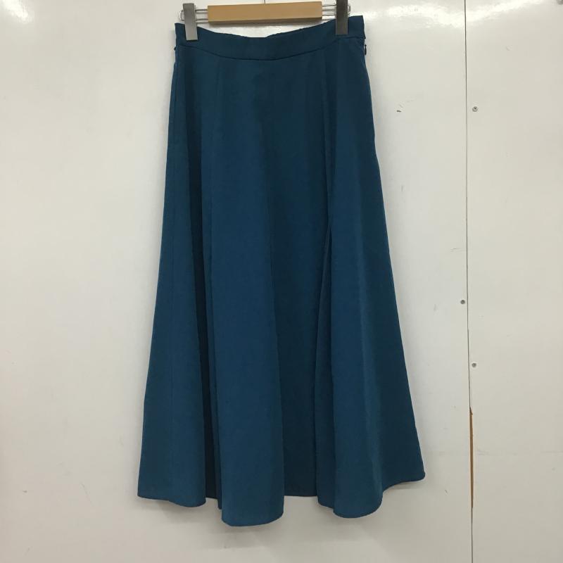 レプシィム LEPSIM スカート ロングスカート FREE 無地 青 / ブルー / blue レディース USED 古着 中古 10160882