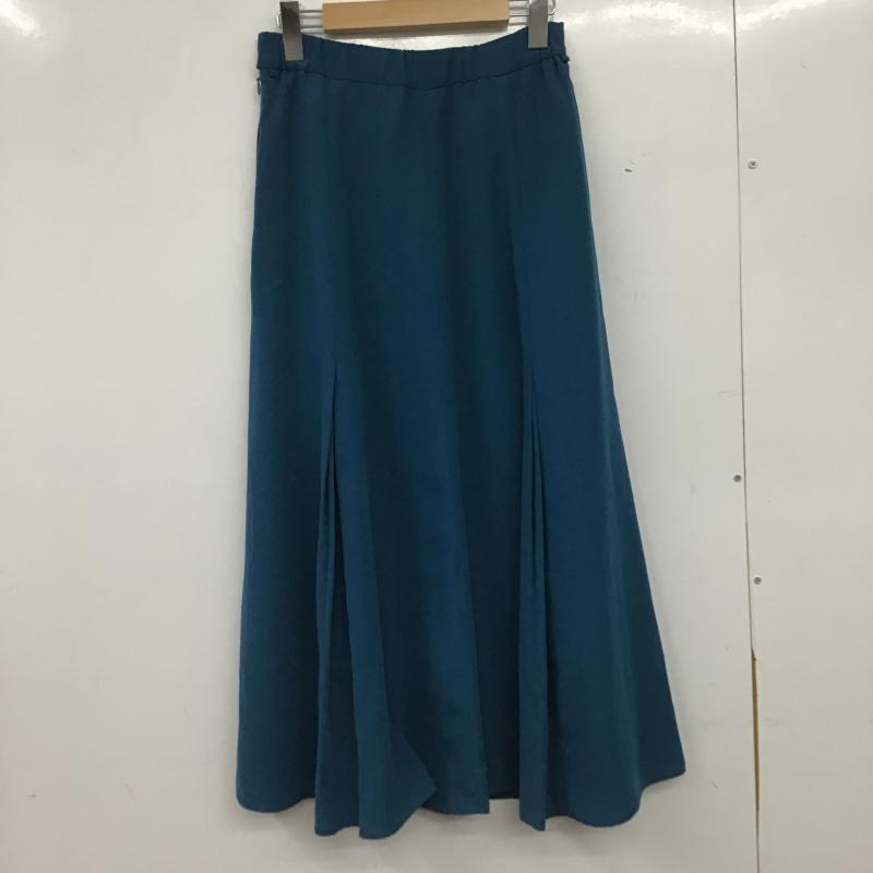 レプシィム LEPSIM スカート ロングスカート FREE 無地 青 / ブルー / blue レディース USED 古着 中古 10160882