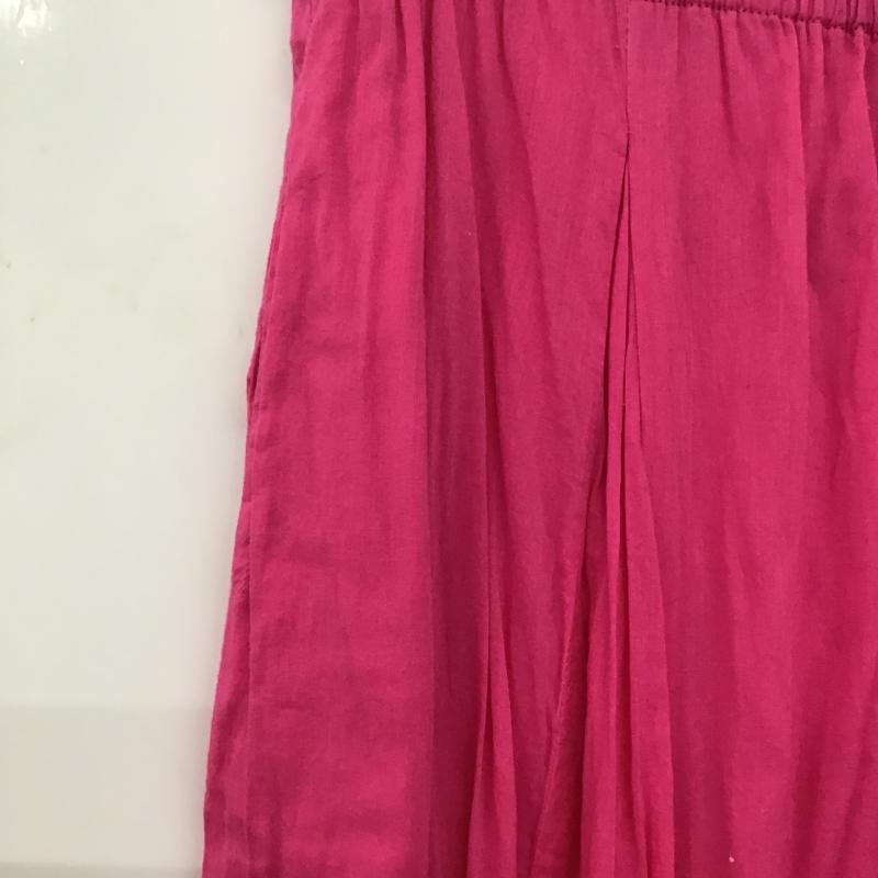 ニコアンド niko and... スカート ロングスカート 無地 桃 / ピンク / pink レディース USED 古着 中古 10160884