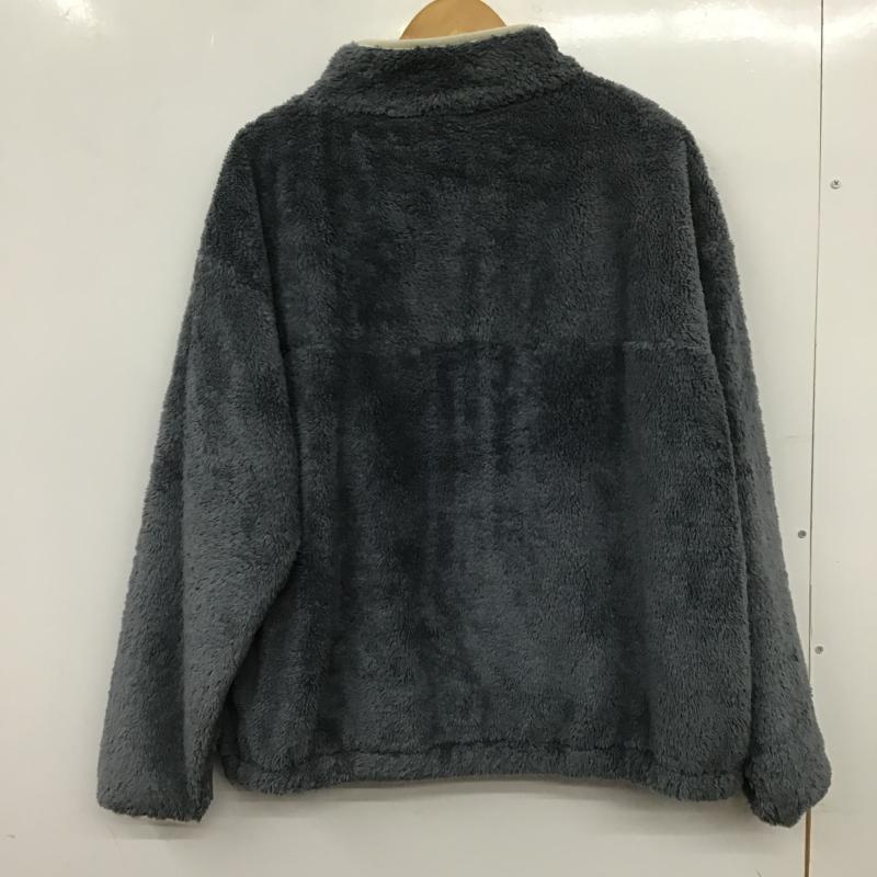 ジャバ Java ジャケット、上着 ジャンパー、ブルゾン ジップアップ フリースジャケット アウター M ロゴ、文字 水色 / ライトブルー / メンズ USED 古着 中古 10160886