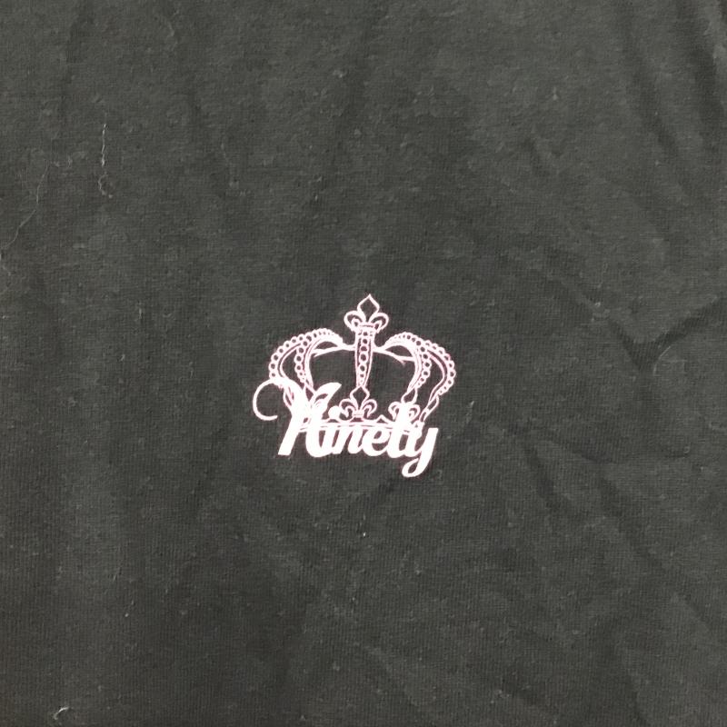 ナインティナインティ 9090 Tシャツ 半袖 M プリント 黒 / ブラック / black レディース USED 古着 中古 10160887