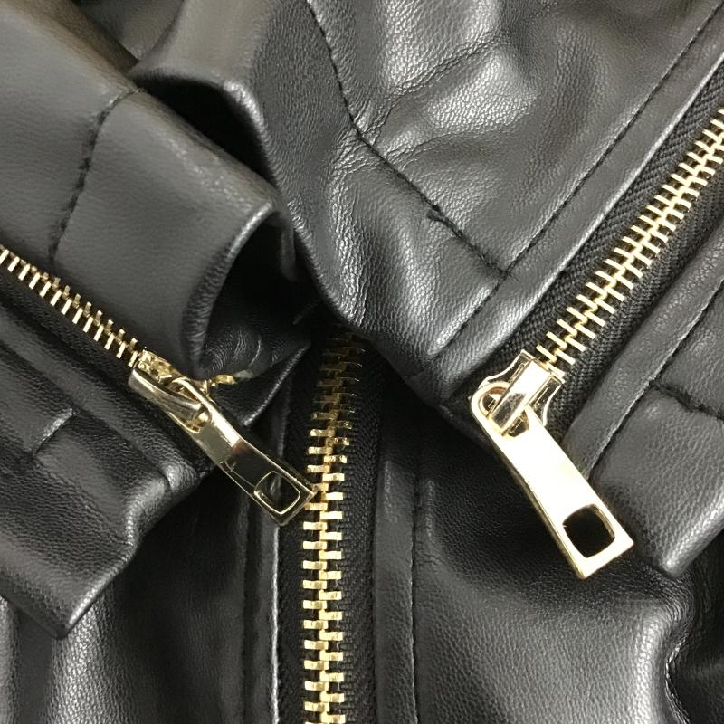 ザラ ZARA ジャケット、上着 ライダース L 無地 黒 / ブラック / black レディース USED 古着 中古 10160891