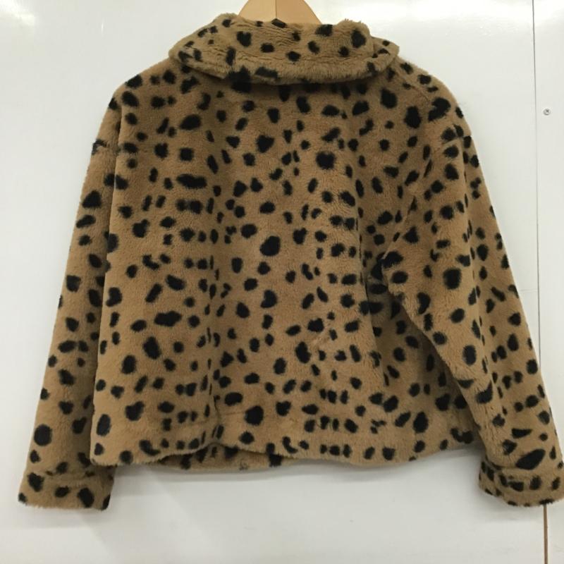 ビームス BEAMS ジャケット、上着 ジャンパー、ブルゾン ヒョウ柄・レオパード柄 茶 / ブラウン / brown レディース USED 古着 中古 10160892
