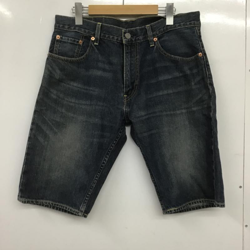リーバイストラウスアンドコー Levi Strauss & co. パンツ デニム、ジーンズ ショートパンツ ハーフパンツ カジュアルパンツ 34インチ 無地 インディゴ / インディゴ / Indigo メンズ USED 古着 中古 10160894