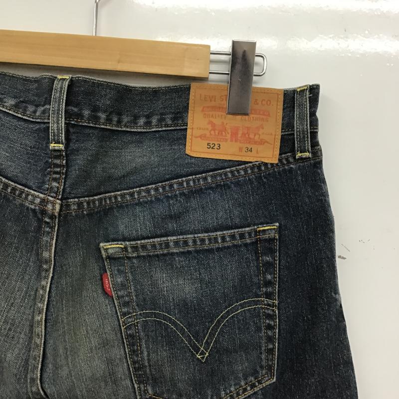 リーバイストラウスアンドコー Levi Strauss & co. パンツ デニム、ジーンズ ショートパンツ ハーフパンツ カジュアルパンツ 34インチ 無地 インディゴ / インディゴ / Indigo メンズ USED 古着 中古 10160894