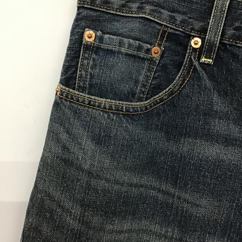 リーバイストラウスアンドコー Levi Strauss & co. パンツ デニム、ジーンズ ショートパンツ ハーフパンツ カジュアルパンツ 34インチ 無地 インディゴ / インディゴ / Indigo メンズ USED 古着 中古 10160894