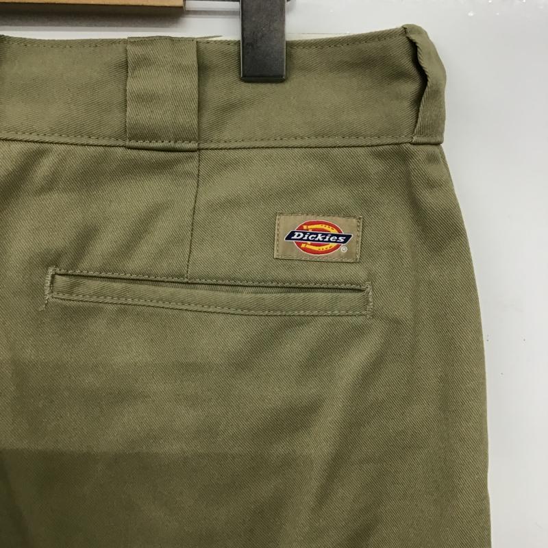 ディッキーズ Dickies パンツ ワークパンツ、ペインターパンツ ワイドパンツ カジュアルパンツ ワークパンツ 36 ロゴ、文字 ベージュ / ベージュ / beige メンズ USED 古着 中古 10160895