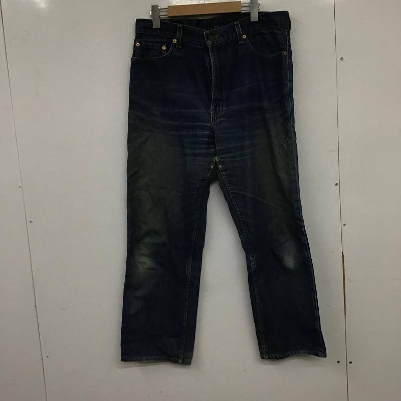 リーバイストラウスアンドコー Levi Strauss & co. パンツ デニム、ジーンズ デニムパンツ ワイドパンツ カジュアルパンツ 34インチ 無地 インディゴ / インディゴ / Indigo メンズ USED 古着 中古 10160896