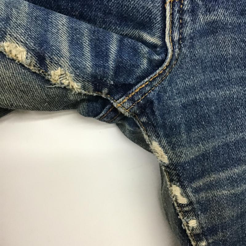 リーバイストラウスアンドコー Levi Strauss & co. パンツ デニム、ジーンズ デニムパンツ ワイドパンツ カジュアルパンツ 34インチ 無地 インディゴ / インディゴ / Indigo メンズ USED 古着 中古 10160896