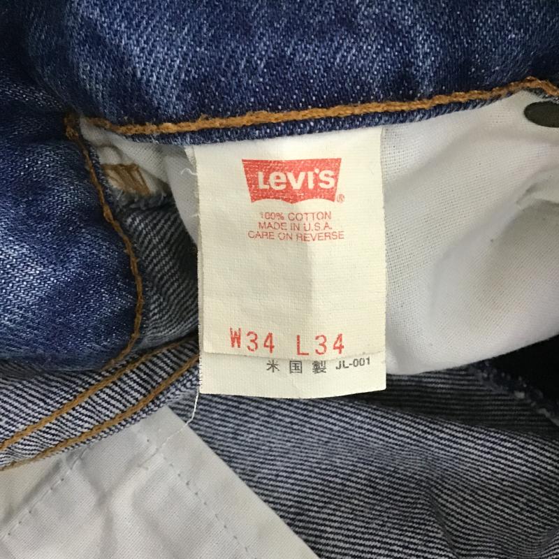 リーバイストラウスアンドコー Levi Strauss & co. パンツ デニム、ジーンズ デニムパンツ ワイドパンツ カジュアルパンツ 34インチ 無地 インディゴ / インディゴ / Indigo メンズ USED 古着 中古 10160896