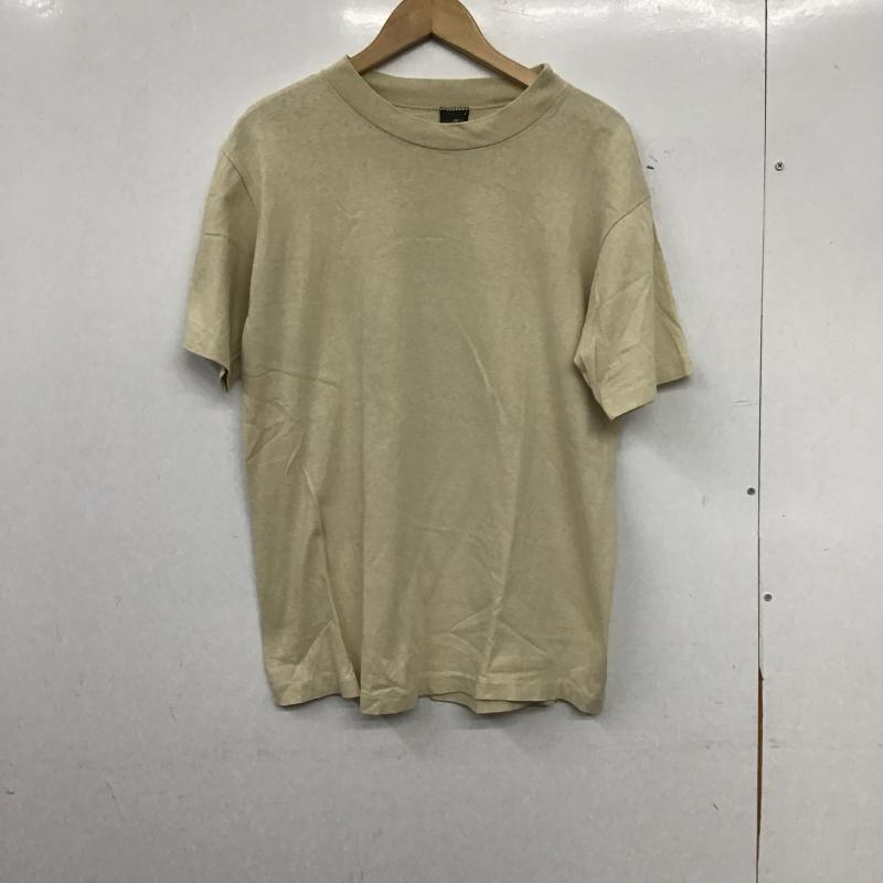 古着 USED Tシャツ 半袖 半袖カットソー プリントTシャツ クルーネックカットソー L プリント ベージュ / ベージュ / beige メンズ USED 古着 中古 10160897