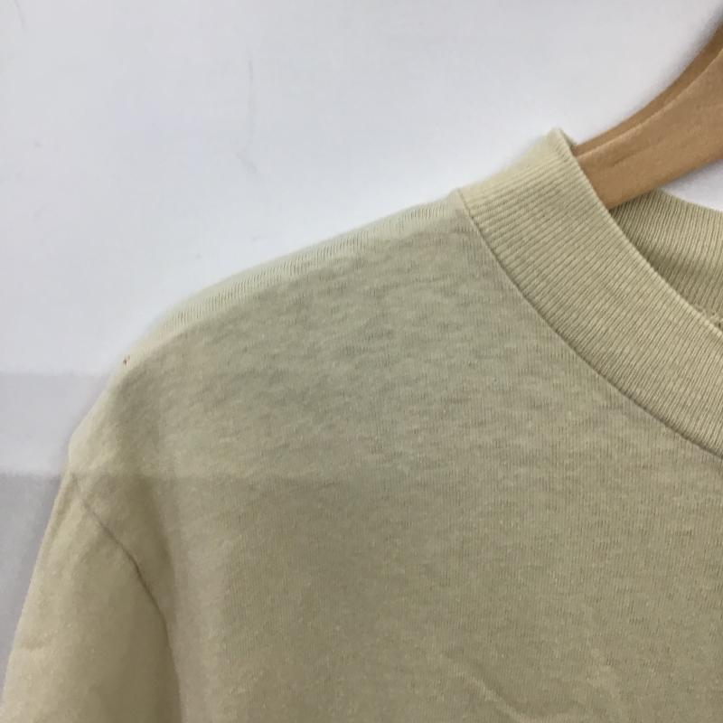 古着 USED Tシャツ 半袖 半袖カットソー プリントTシャツ クルーネックカットソー L プリント ベージュ / ベージュ / beige メンズ USED 古着 中古 10160897