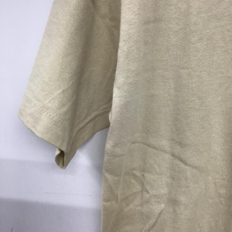 古着 USED Tシャツ 半袖 半袖カットソー プリントTシャツ クルーネックカットソー L プリント ベージュ / ベージュ / beige メンズ USED 古着 中古 10160897