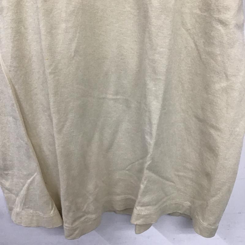 古着 USED Tシャツ 半袖 半袖カットソー プリントTシャツ クルーネックカットソー L プリント ベージュ / ベージュ / beige メンズ USED 古着 中古 10160897