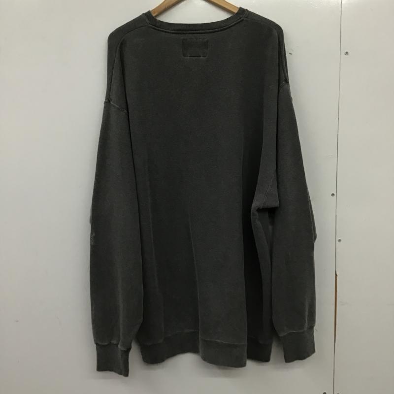 ダブルタップス WTAPS トレーナー 長袖 長袖トレーナー スウェット クルーネック プルオーバー 3 無地 ダークグレー / ダークグレー / メンズ USED 古着 中古 10160898