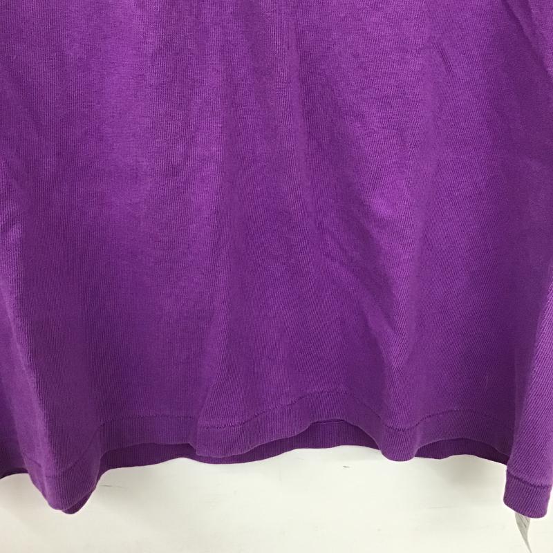 チャンピオン Champion Tシャツ 半袖 半袖カットソー プリントTシャツ クルーネックカットソー S ロゴ、文字 紫 / パープル / purple メンズ USED 古着 中古 10160901