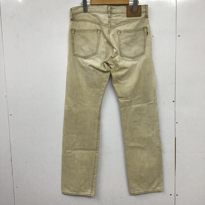 オムニゴッド OMNIGOD パンツ デニム、ジーンズ デニムパンツ スリムパンツ カジュアルパンツ 無地 ベージュ / ベージュ / beige メンズ USED 古着 中古 10160904