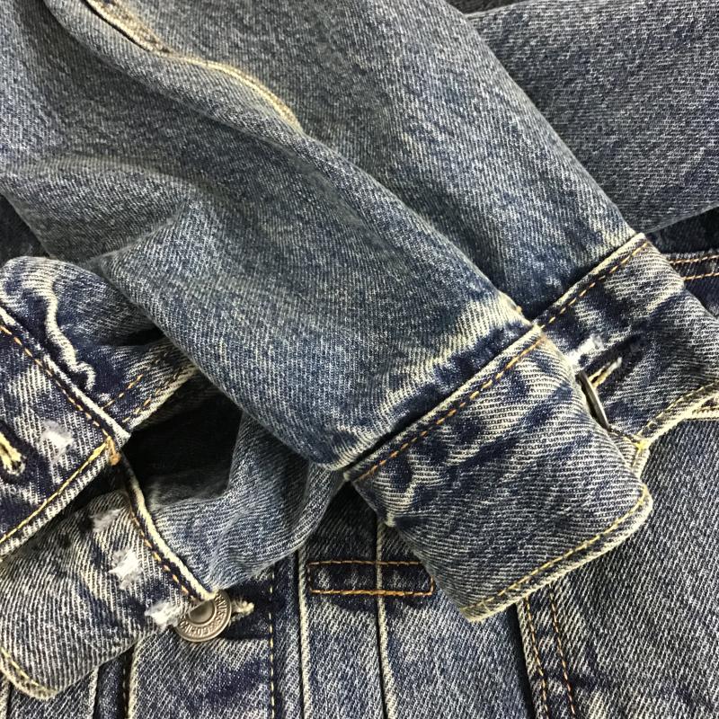 リーバイストラウスアンドコー Levi Strauss & co. ジャケット、上着 ジャンパー、ブルゾン デニムジャケット Gジャン アウター カジュアルジャケット XL 無地 インディゴ / インディゴ / Indigo メンズ USED 古着 中古 10160912