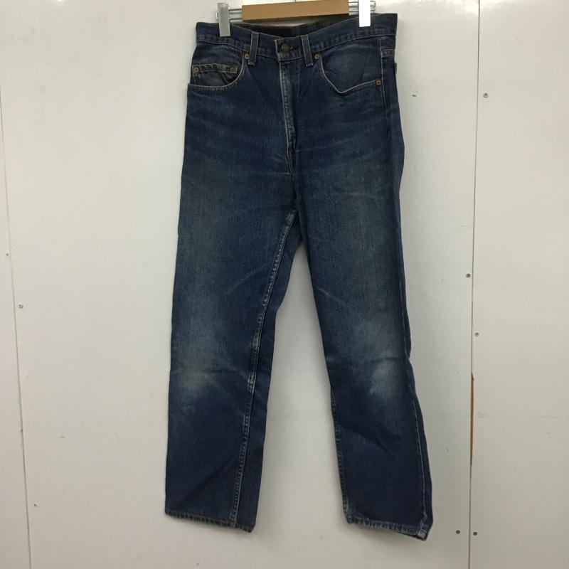 リーバイストラウスアンドコー Levi Strauss & co. パンツ デニム、ジーンズ デニムパンツ スリムパンツ カジュアルパンツ 32インチ 無地 インディゴ / インディゴ / Indigo メンズ USED 古着 中古 10160921