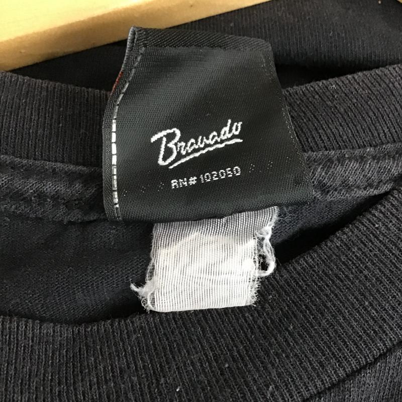 ハーレーダビッドソン Harley-Davidson Tシャツ 半袖 半袖カットソー プリントTシャツ クルーネックカットソー ロゴ、文字 黒 / ブラック / black メンズ USED 古着 中古 10160924