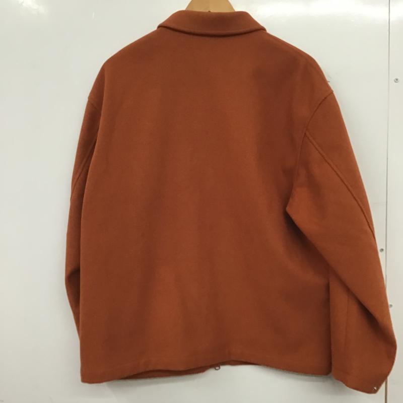 ニコアンド niko and... ジャケット、上着 ジャンパー、ブルゾン ジップアップジャケット アウター ショートコート 3 無地 橙 / オレンジ / orange メンズ USED 古着 中古 10160925