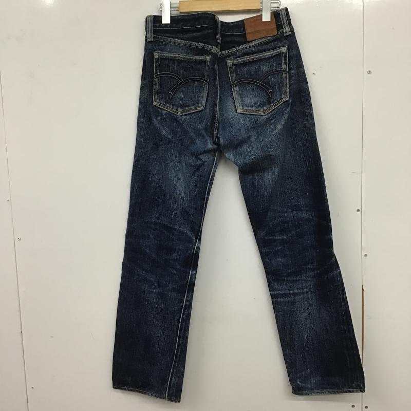 フラットヘッド The Flat Head パンツ デニム、ジーンズ デニムパンツ スリムパンツ カジュアルパンツ 30インチ 無地 インディゴ / インディゴ / Indigo メンズ USED 古着 中古 10160927