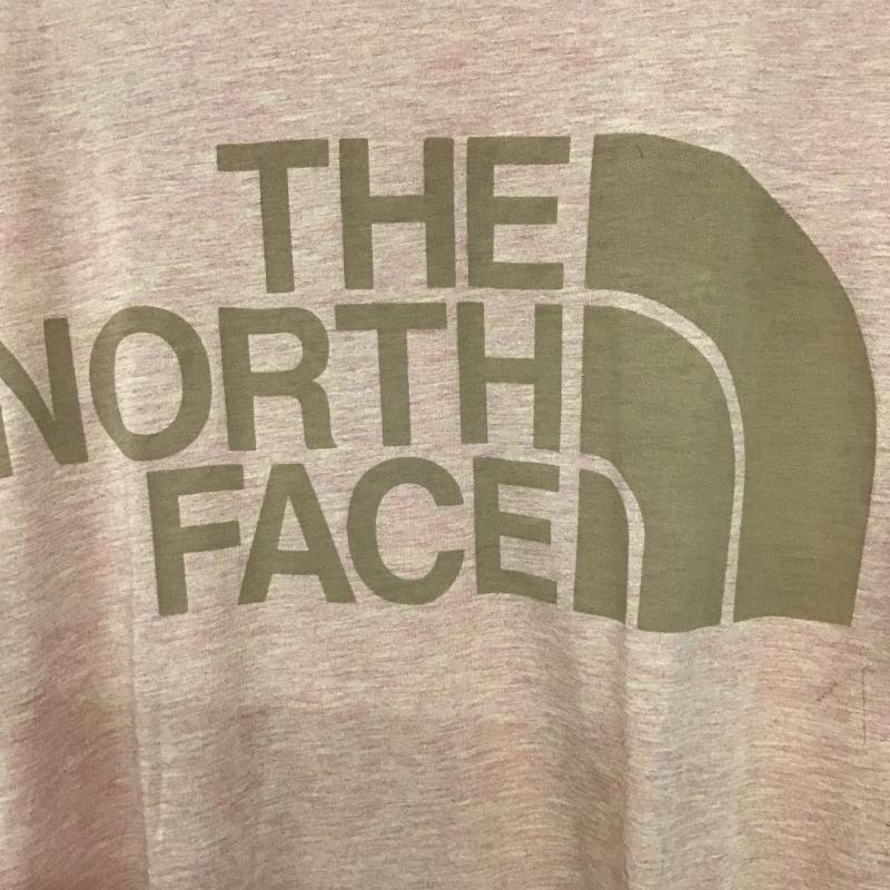 ザノースフェイス THE NORTH FACE Tシャツ 半袖 nt32060 半袖カットソー プリントTシャツ クルーネックカットソー XL ロゴ、文字 橙 / オレンジ / orange メンズ USED 古着 中古 10160938