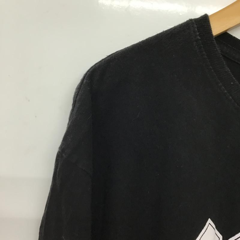 古着 USED Tシャツ 半袖 半袖カットソー プリントTシャツ クルーネックカットソー XL ロゴ、文字 黒 / ブラック / black メンズ USED 古着 中古 10160939