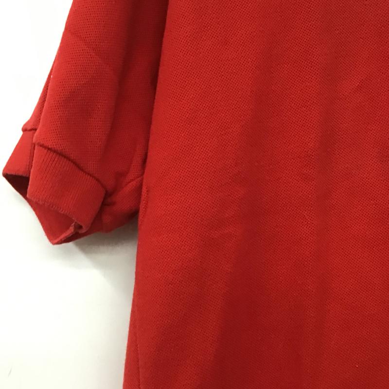 ナイキ NIKE ポロシャツ 半袖 半袖ポロシャツ カラーシャツ 半袖カットソー ロゴ、文字 赤 / レッド / red メンズ USED 古着 中古 10160940