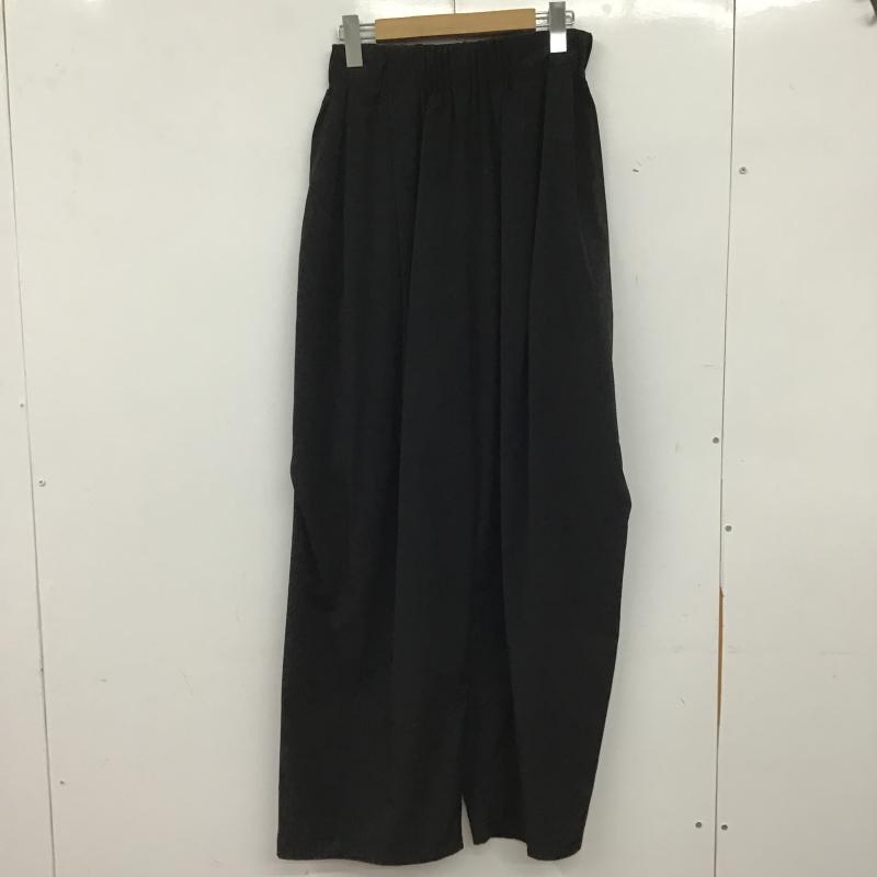 グリーンレーベルリラクシング green label relaxing パンツ ワークパンツ、ペインターパンツ ワークパンツ ワイドパンツ カジュアルパンツ 無地 黒 / ブラック / black メンズ USED 古着 中古 10160942