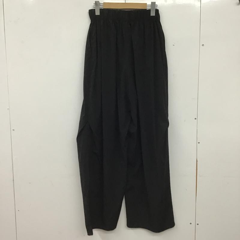 グリーンレーベルリラクシング green label relaxing パンツ ワークパンツ、ペインターパンツ ワークパンツ ワイドパンツ カジュアルパンツ 無地 黒 / ブラック / black メンズ USED 古着 中古 10160942