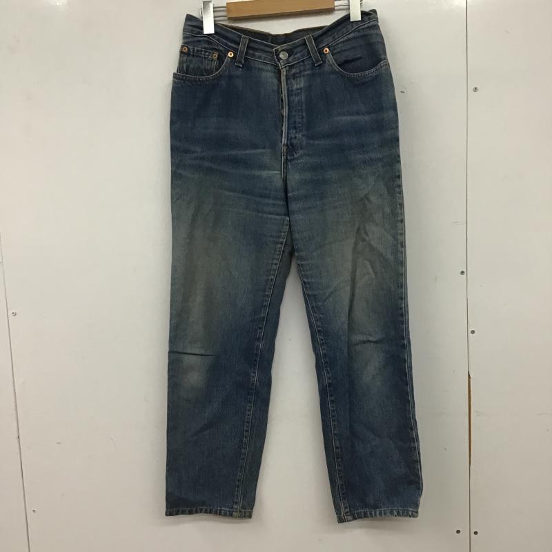 リーバイストラウスアンドコー Levi Strauss & co. パンツ デニム、ジーンズ デニムパンツ ワイドパンツ カジュアルパンツ ストレッチパンツ M 無地 インディゴ / インディゴ / Indigo メンズ USED 古着 中古 10160943