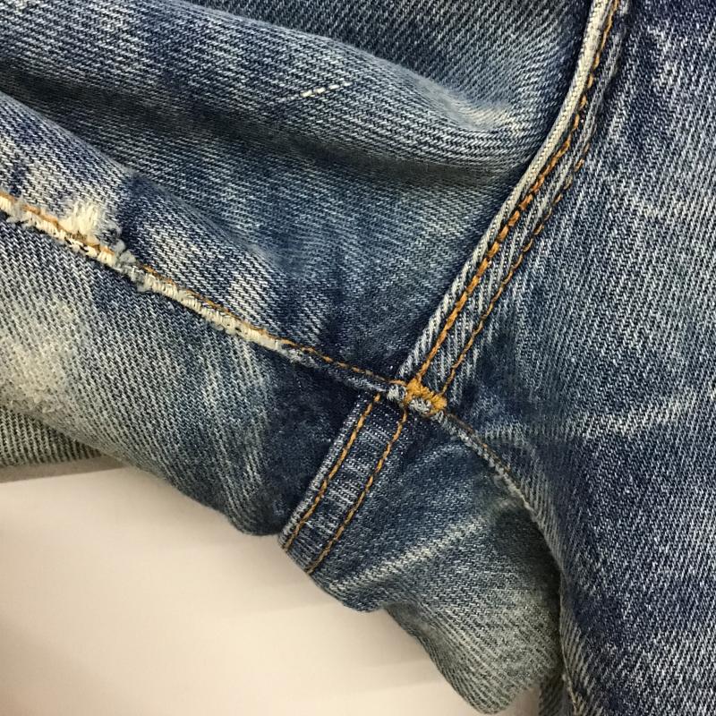 リーバイストラウスアンドコー Levi Strauss & co. パンツ デニム、ジーンズ デニムパンツ ワイドパンツ カジュアルパンツ ストレッチパンツ M 無地 インディゴ / インディゴ / Indigo メンズ USED 古着 中古 10160943